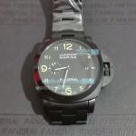 Replica Panerai Luminor Marina All Black Steel Case Men's Watch 44mm